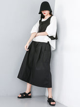 Three Piece Original Solid Vest& T-Shirt&Wide Leg Shorts